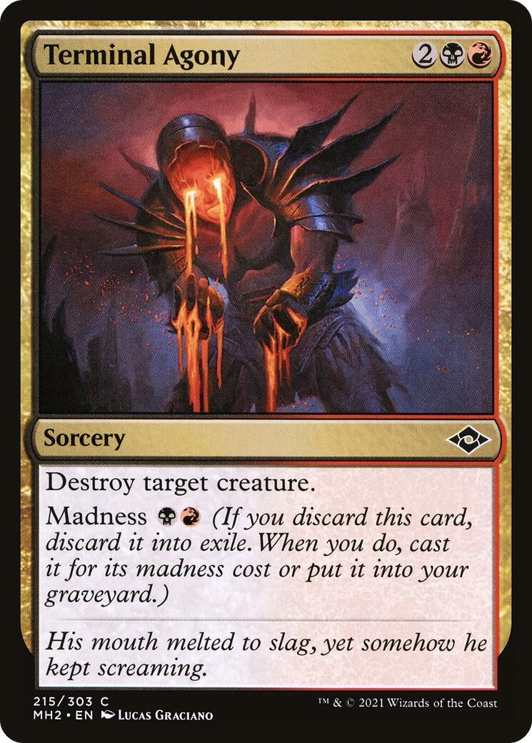 Image for Terminal Agony (215) (Modern Horizons 2) (MH2) - Magic: The Gathering