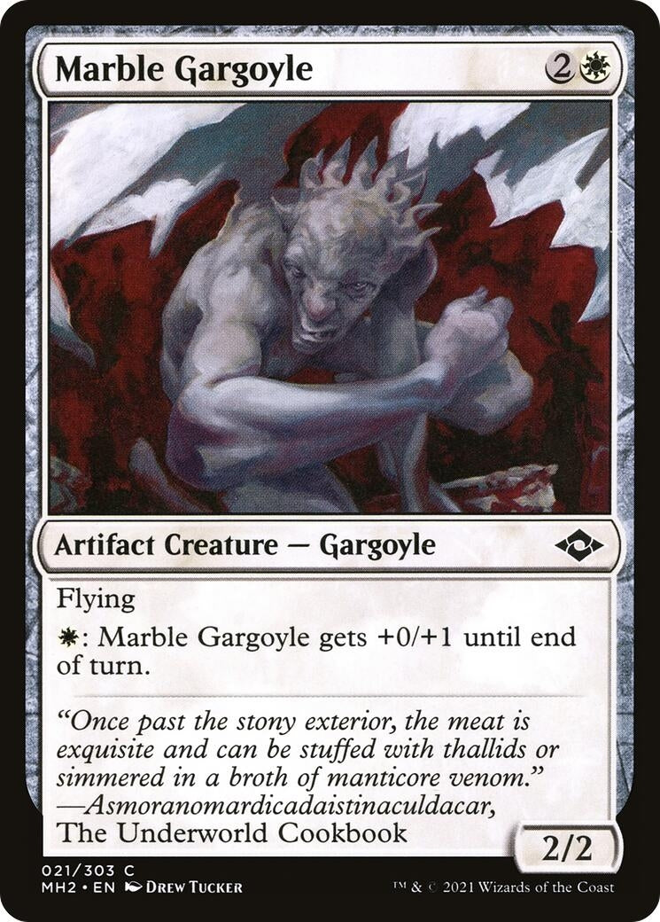 Image for Marble Gargoyle (21) (Modern Horizons 2) (MH2) - Magic: The Gathering