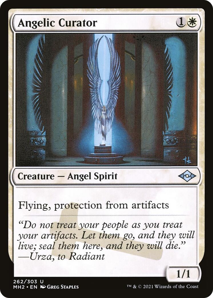 Image for Angelic Curator (262) (Modern Horizons 2) (MH2) - Magic: The Gathering