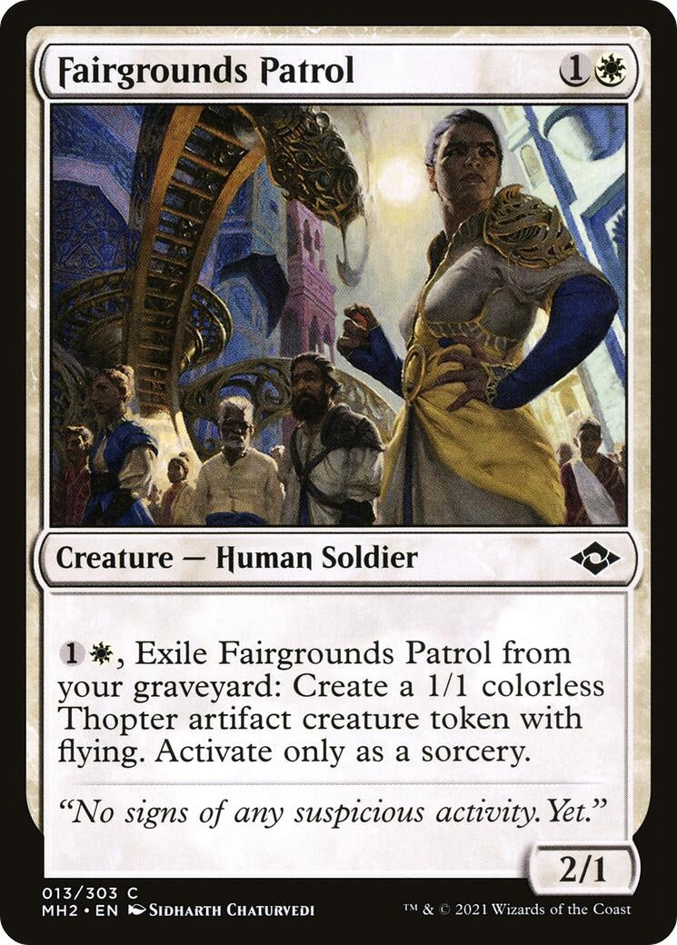 Image for Fairgrounds Patrol (13) (Modern Horizons 2) (MH2) - Magic: The Gathering