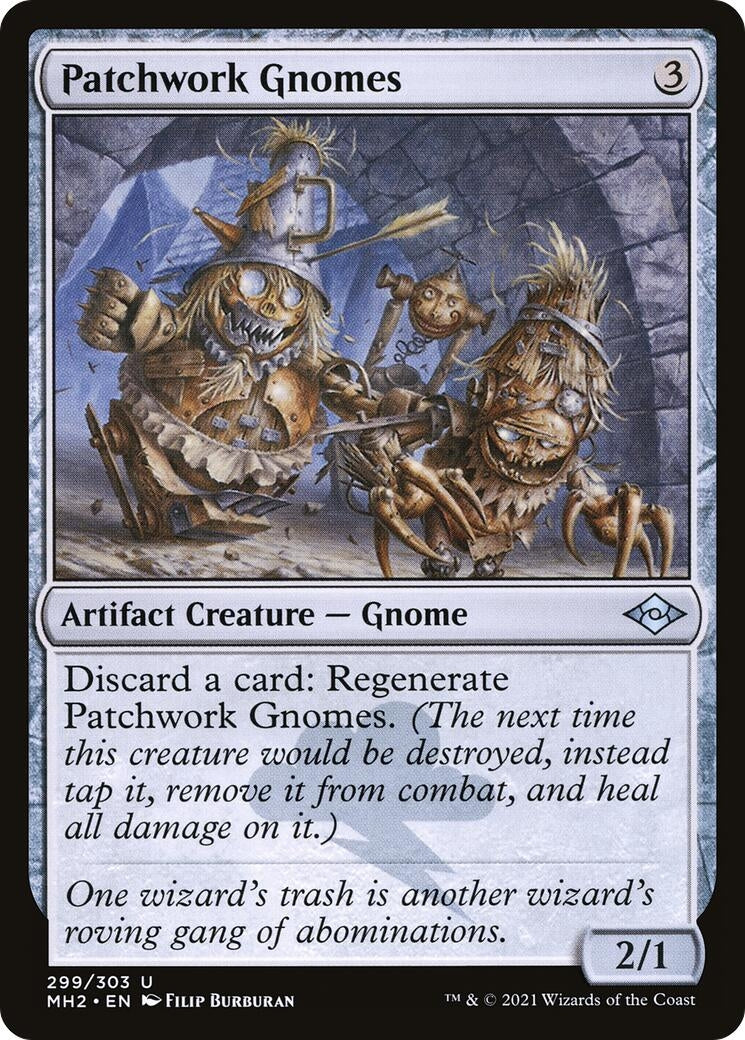 Image for Patchwork Gnomes (299) (Modern Horizons 2) (MH2) - Magic: The Gathering