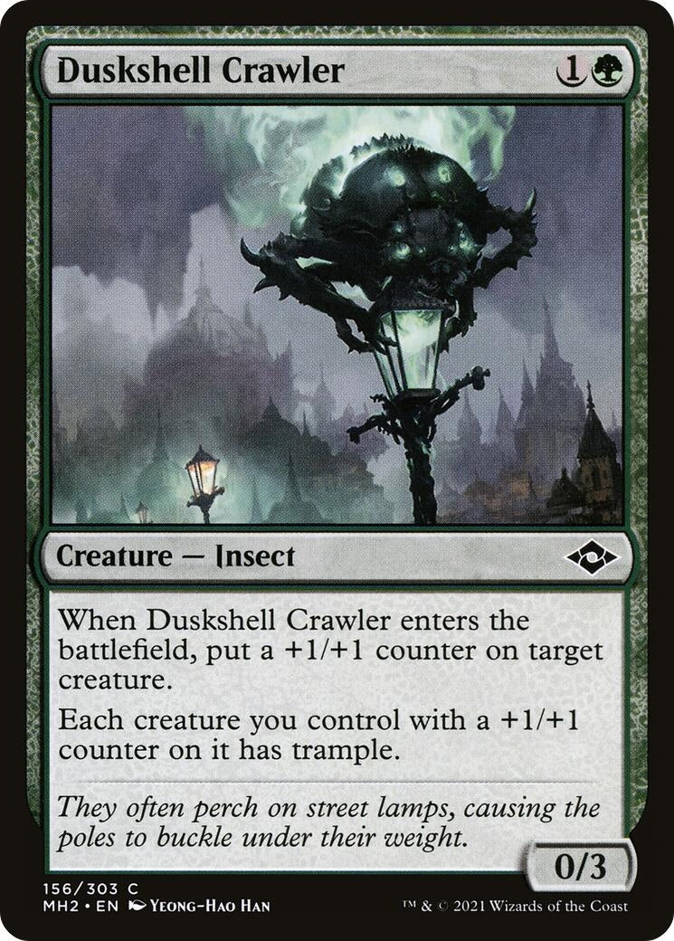 Image for Duskshell Crawler (156) (Modern Horizons 2) (MH2) - Magic: The Gathering