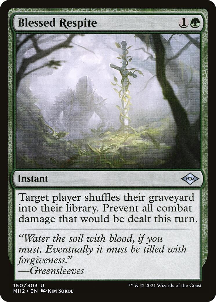 Image for Blessed Respite (150) (Modern Horizons 2) (MH2) - Magic: The Gathering