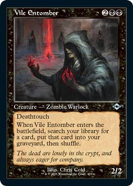 Image for Vile Entomber (Retro Frame) (Foil Etched) (403) (Modern Horizons 2) (MH2) - Magic: The Gathering