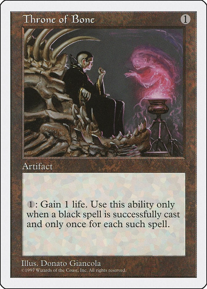 Image for Throne of Bone (Fifth Edition) (5ED) - Magic: The Gathering