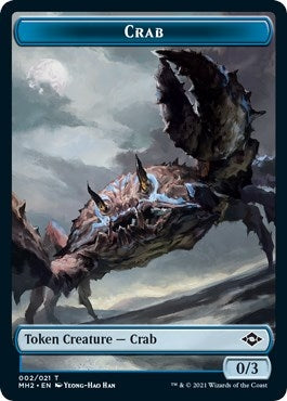 Image for Crab Token (2) (Modern Horizons 2) (MH2) - Magic: The Gathering