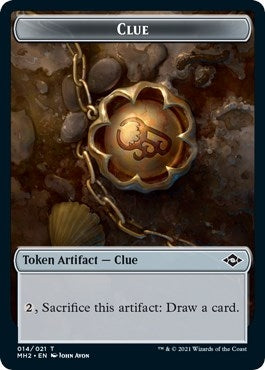 Image for Clue (014) Token (14) (Modern Horizons 2) (MH2) - Magic: The Gathering
