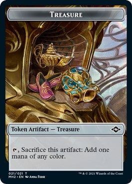 Image for Treasure (021) Token (21) (Modern Horizons 2) (MH2) - Magic: The Gathering