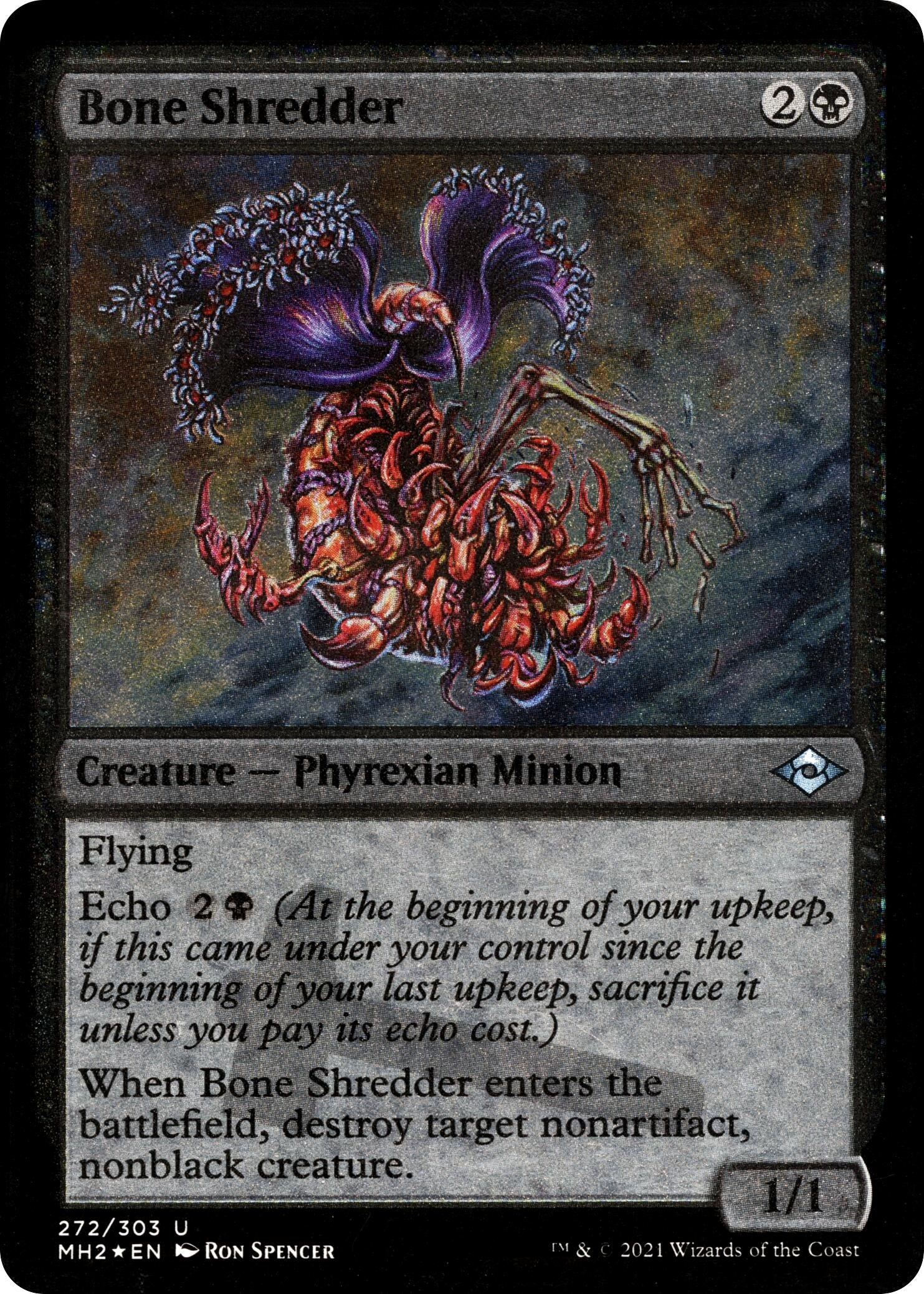 Image for Bone Shredder (Foil Etched) (272) (Modern Horizons 2) (MH2) - Magic: The Gathering