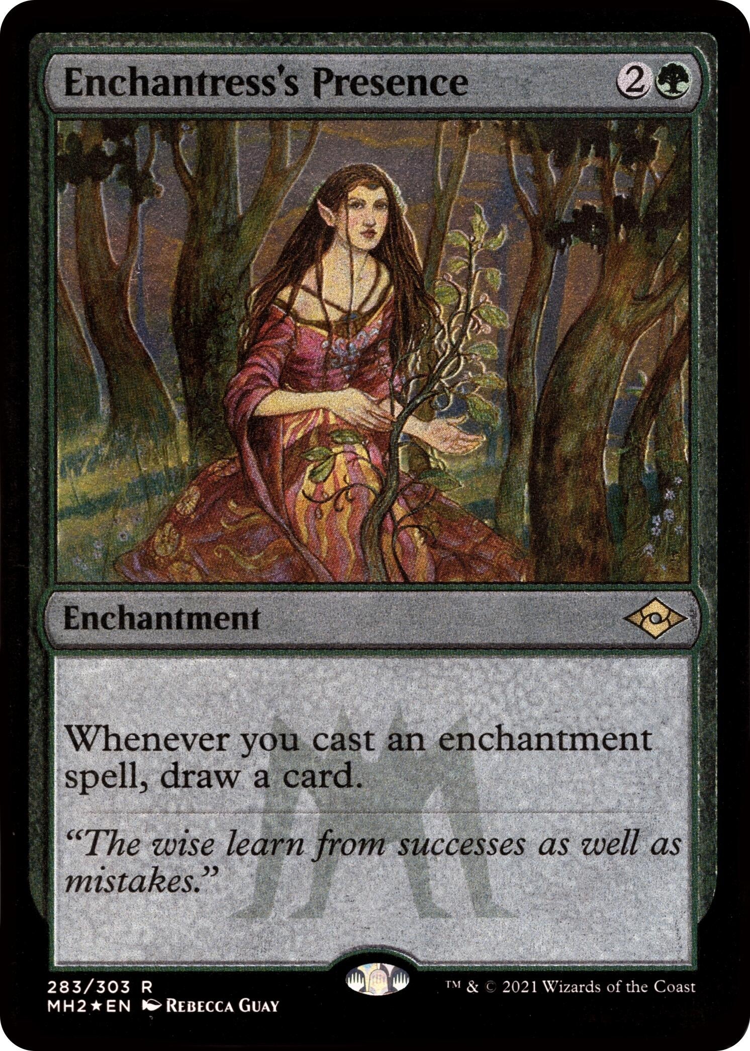 Image for Enchantress's Presence (Foil Etched) (283) (Modern Horizons 2) (MH2) - Magic: The Gathering