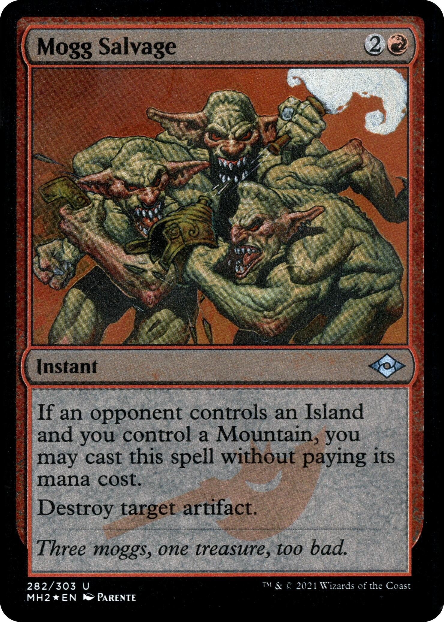 Image for Mogg Salvage (Foil Etched) (282) (Modern Horizons 2) (MH2) - Magic: The Gathering