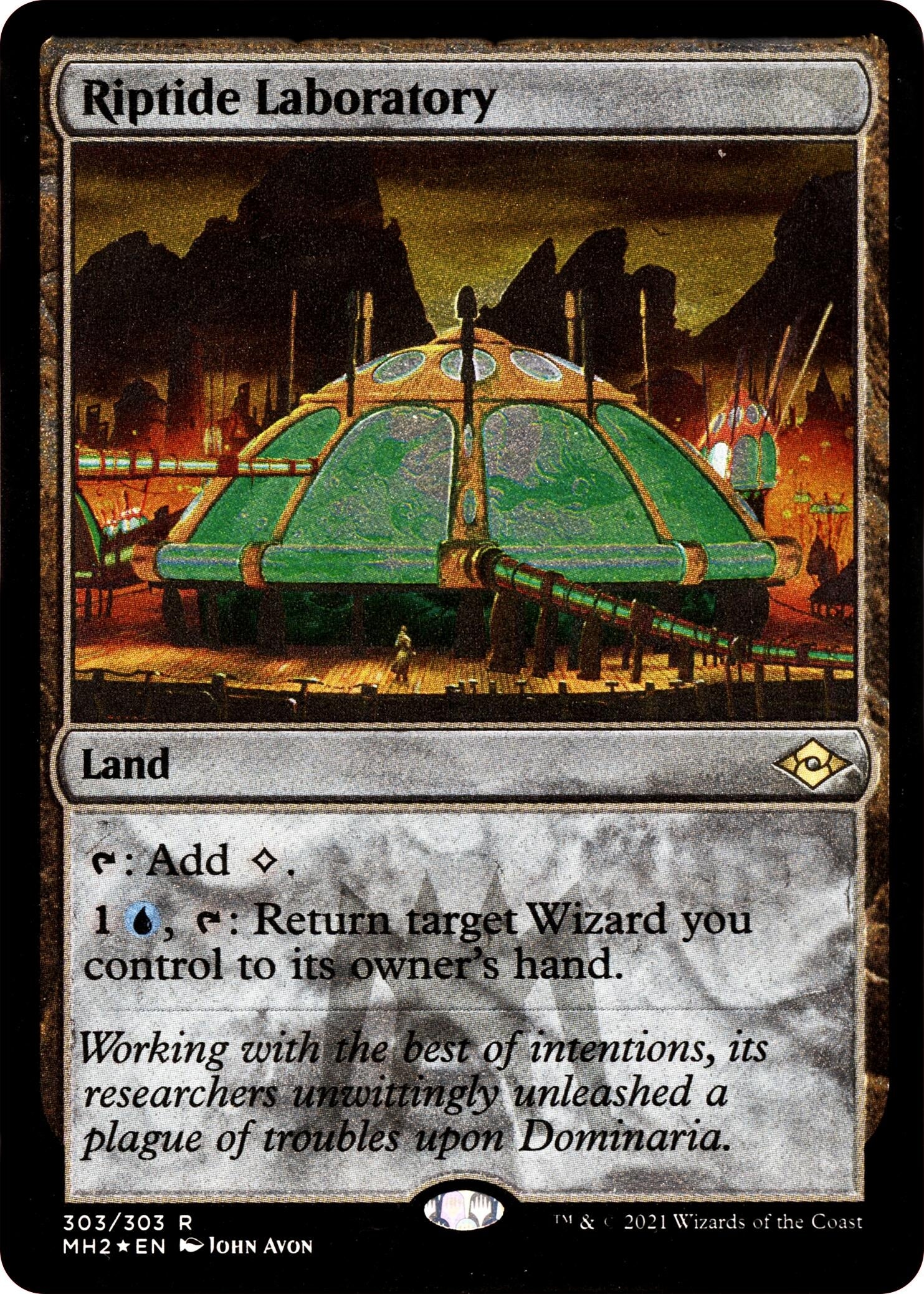 Image for Riptide Laboratory (Foil Etched) (303) (Modern Horizons 2) (MH2) - Magic: The Gathering