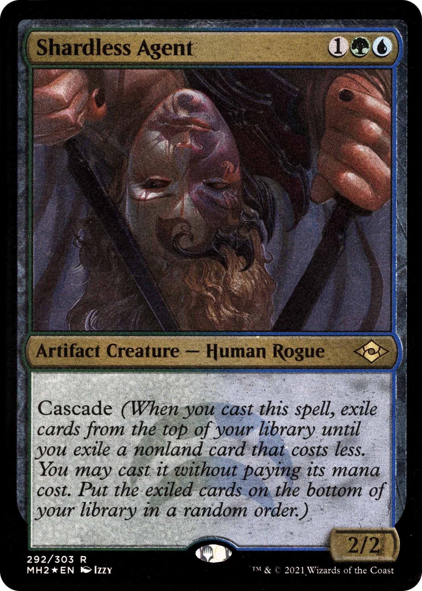 Image for Shardless Agent (Foil Etched) (292) (Modern Horizons 2) (MH2) - Magic: The Gathering