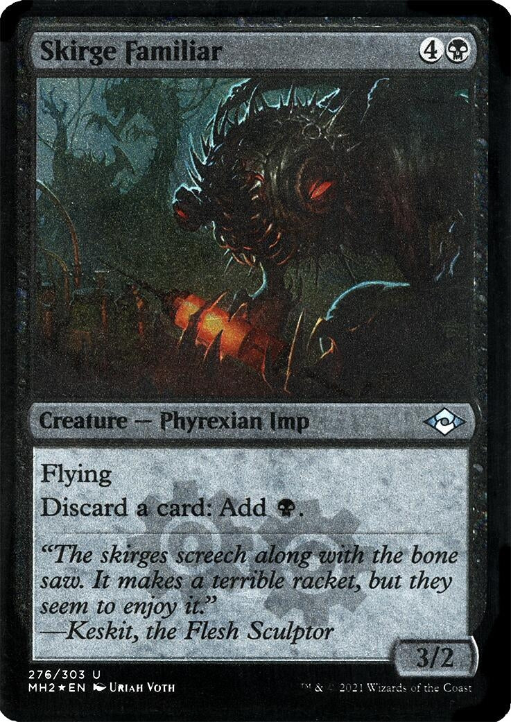 Image for Skirge Familiar (Foil Etched) (276) (Modern Horizons 2) (MH2) - Magic: The Gathering