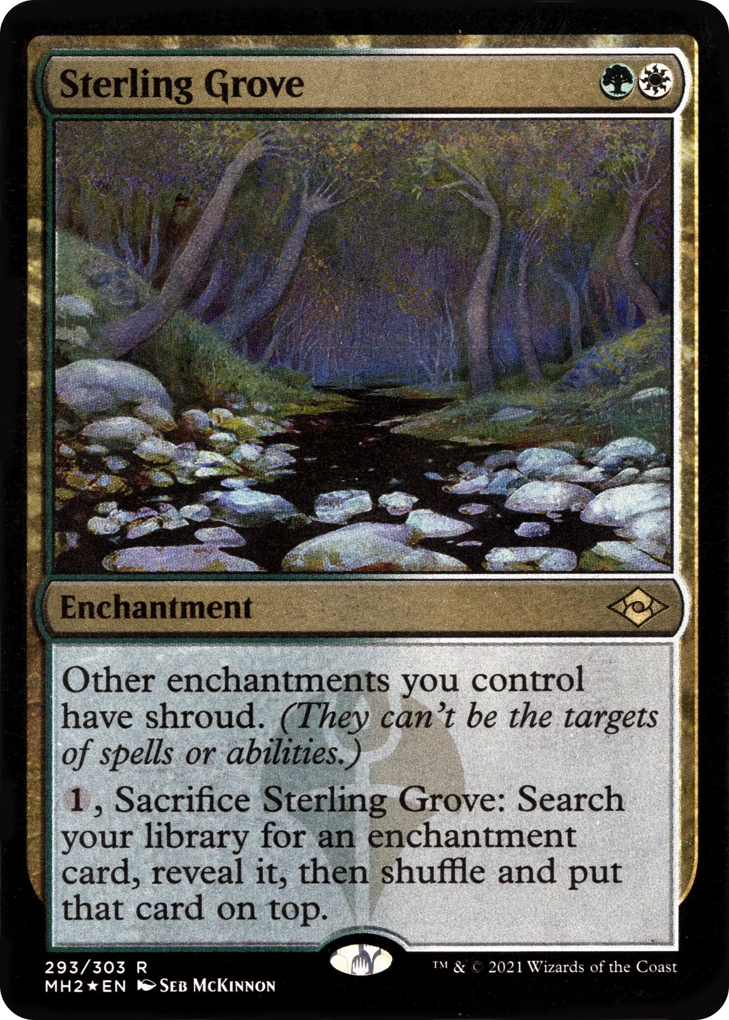 Image for Sterling Grove (Foil Etched) (293) (Modern Horizons 2) (MH2) - Magic: The Gathering