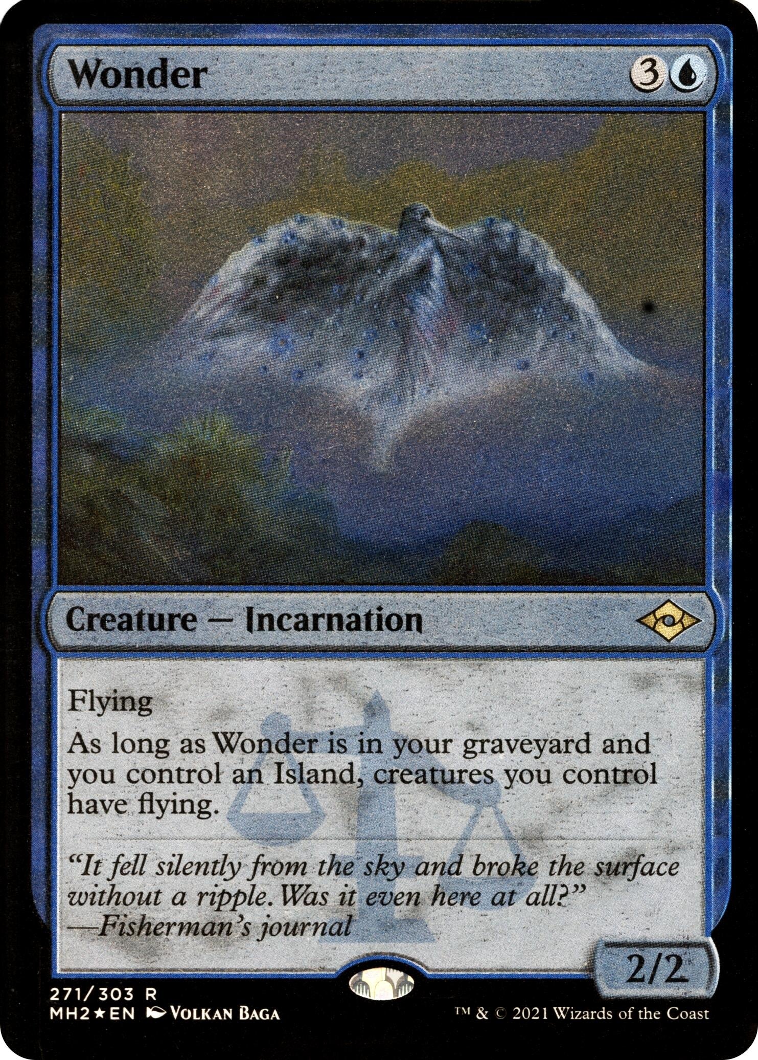 Image for Wonder (Foil Etched) (271) (Modern Horizons 2) (MH2) - Magic: The Gathering