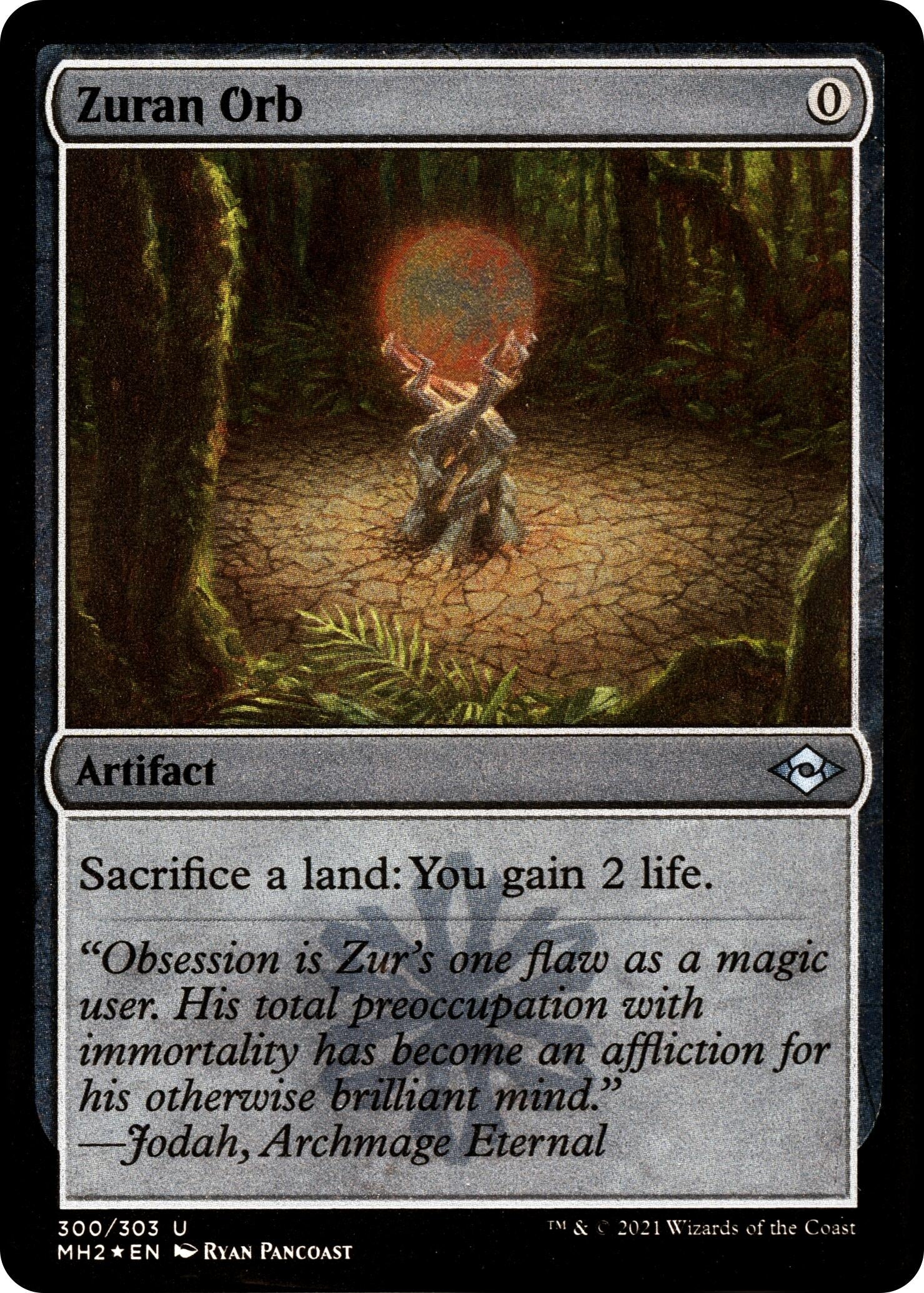 Image for Zuran Orb (Foil Etched) (300) (Modern Horizons 2) (MH2) - Magic: The Gathering