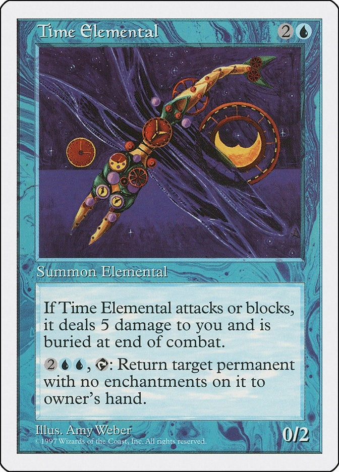 Image for Time Elemental (129) (Fifth Edition) (5ED) - Magic: The Gathering