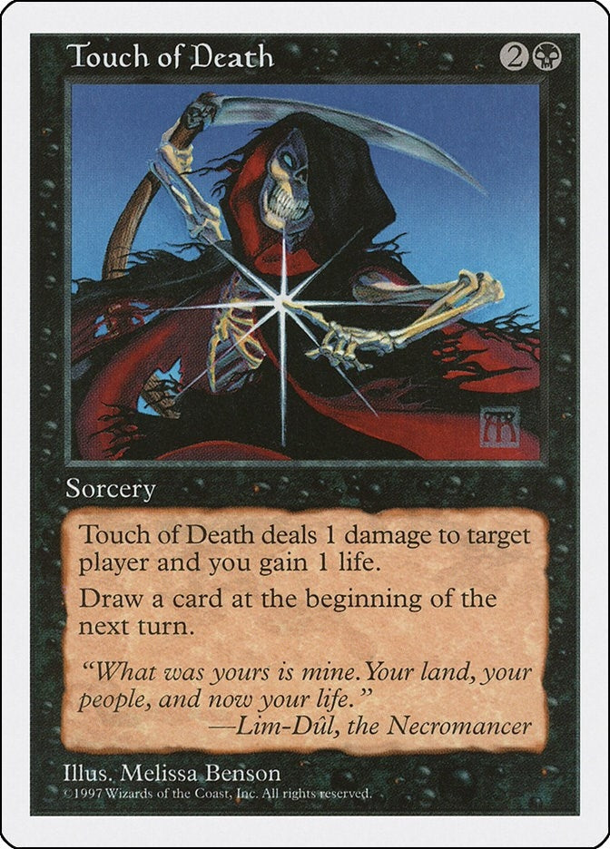 Image for Touch of Death (Fifth Edition) (5ED) - Magic: The Gathering