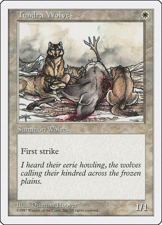 Image for Tundra Wolves (Fifth Edition) (5ED) - Magic: The Gathering