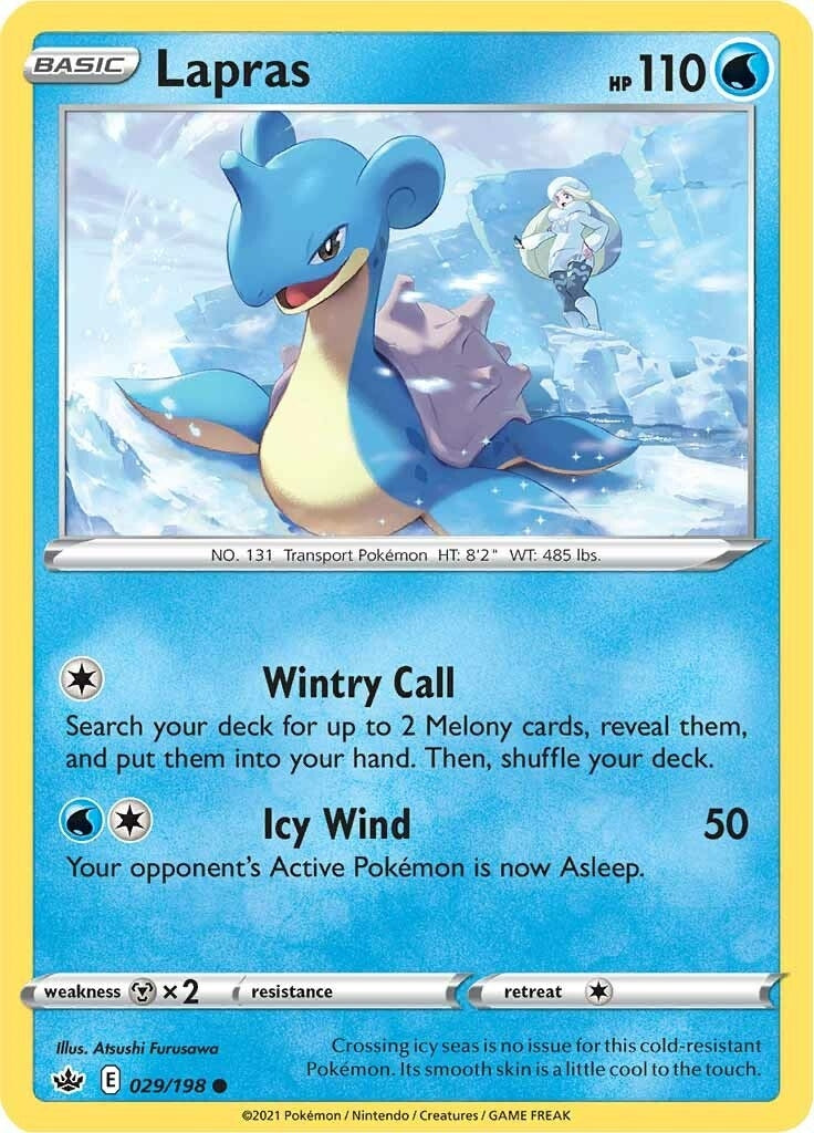 Lapras (029/198) (SWSH06: Chilling Reign)