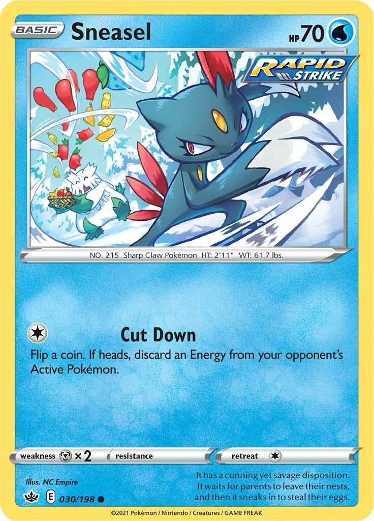 Sneasel (030/198) (SWSH06: Chilling Reign)