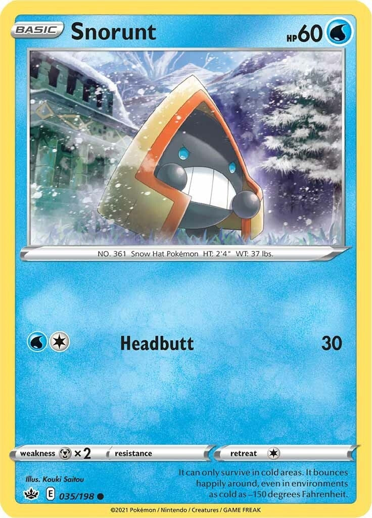 Snorunt (035/198) (SWSH06: Chilling Reign)