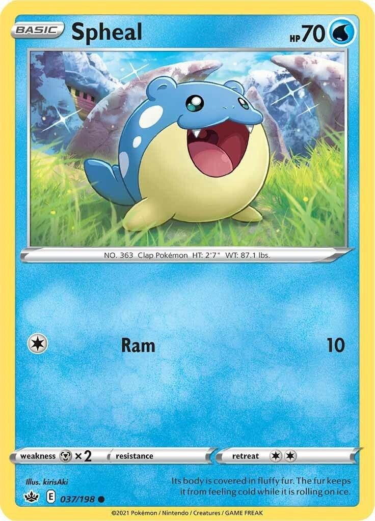 Spheal (037/198) (SWSH06: Chilling Reign)