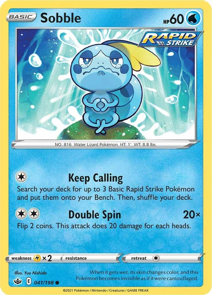 Sobble (041/198) (SWSH06: Chilling Reign)