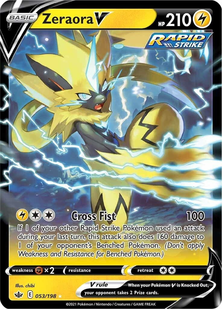 Image for Zeraora V (053/198) (SWSH06) - Pokemon