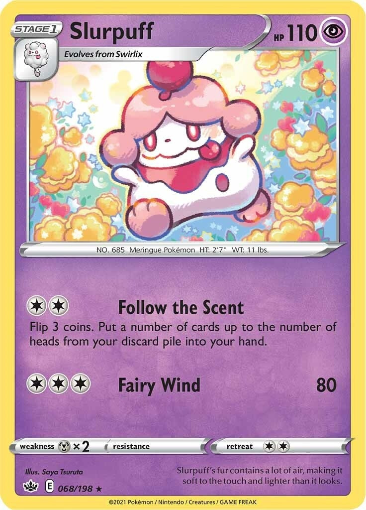 Slurpuff (068/198) (SWSH06: Chilling Reign)