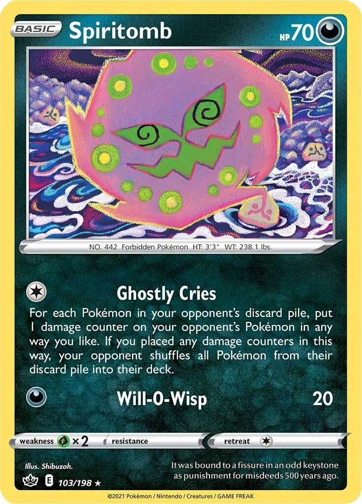 Spiritomb (103/198) (SWSH06: Chilling Reign)