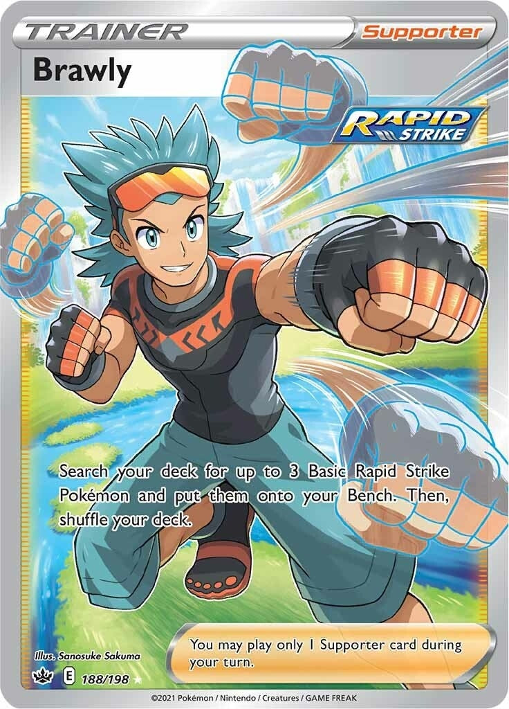 Brawly (Full Art) (188/198) (SWSH06: Chilling Reign)