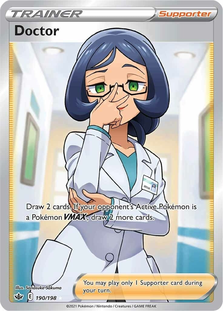Doctor (Full Art) (190/198) (SWSH06: Chilling Reign)