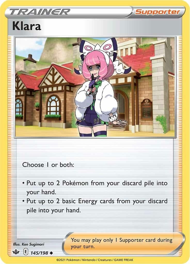 Klara (145/198) (SWSH06: Chilling Reign)