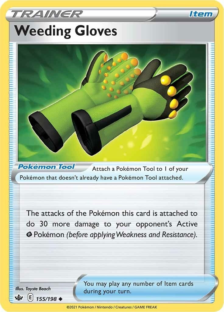 Weeding Gloves (155/198) (SWSH06: Chilling Reign)