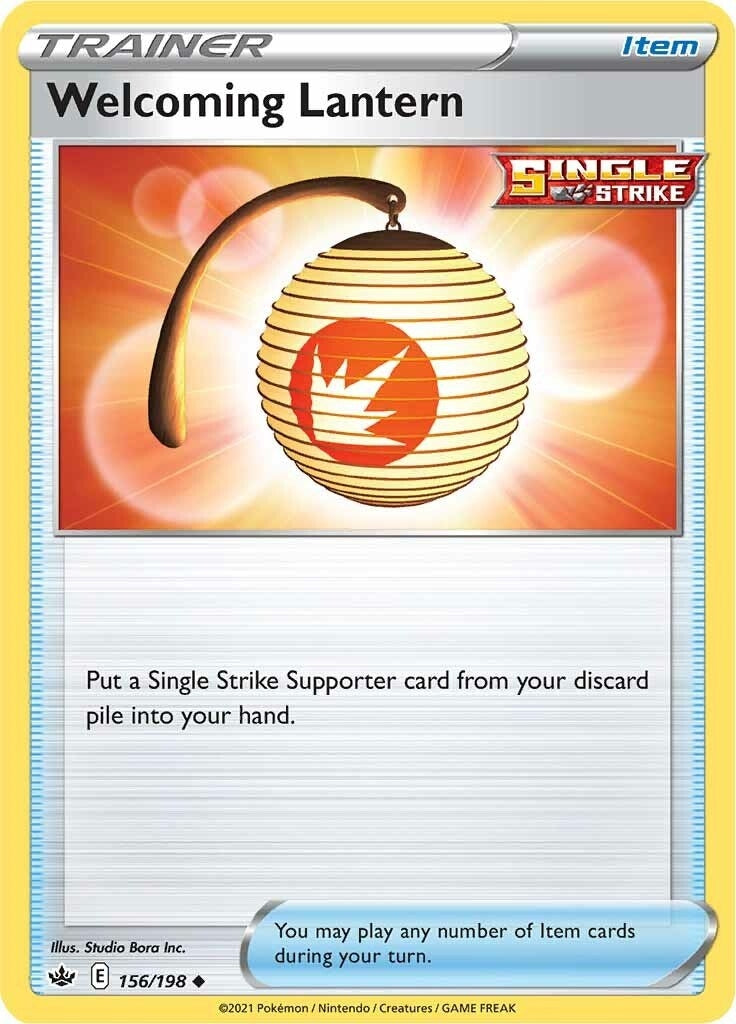 Welcoming Lantern (156/198) (SWSH06: Chilling Reign)