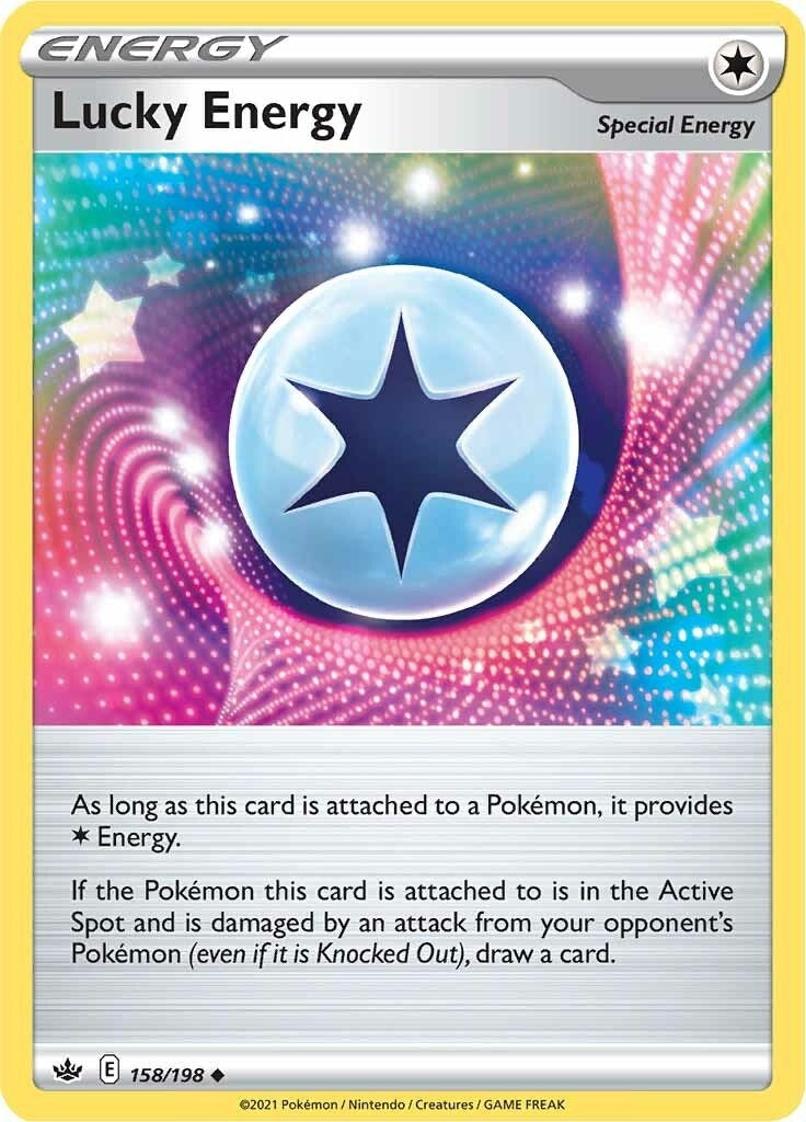 Lucky Energy (158/198) (SWSH06: Chilling Reign)