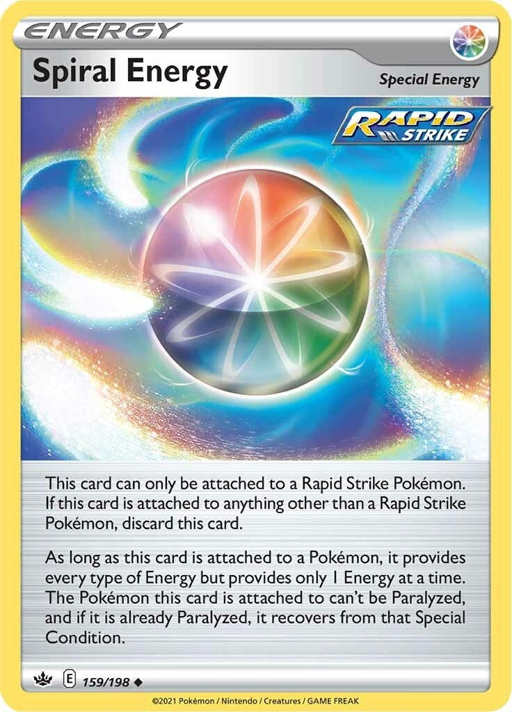Spiral Energy (159/198) (SWSH06: Chilling Reign)