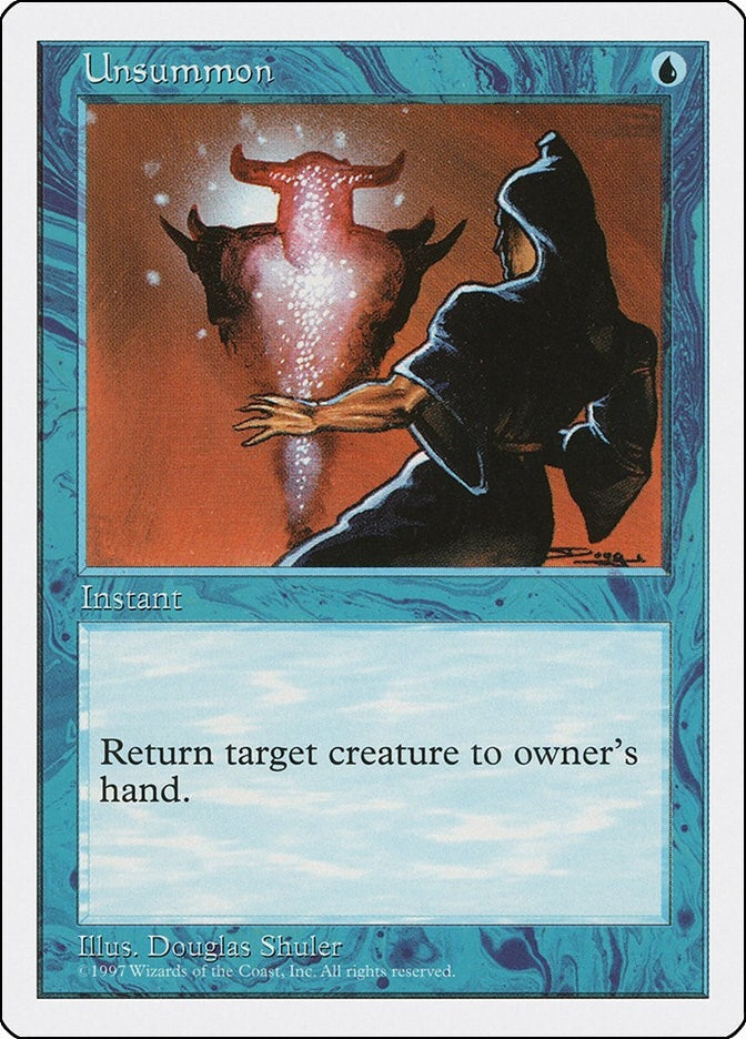 Image for Unsummon (Fifth Edition) (5ED) - Magic: The Gathering