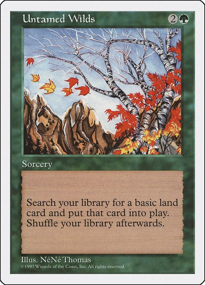 Image for Untamed Wilds (Fifth Edition) (5ED) - Magic: The Gathering