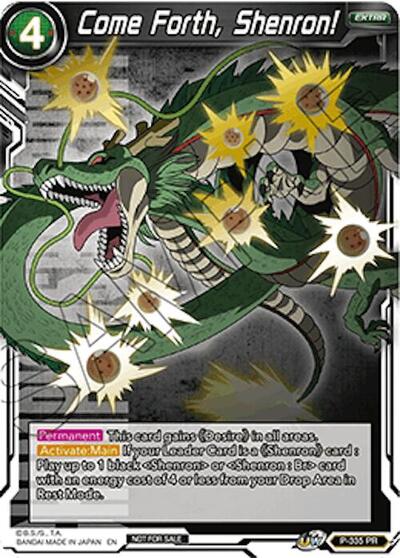 P-335  - Come Forth, Shenron! (Championship Pack 2021 Vol.2)