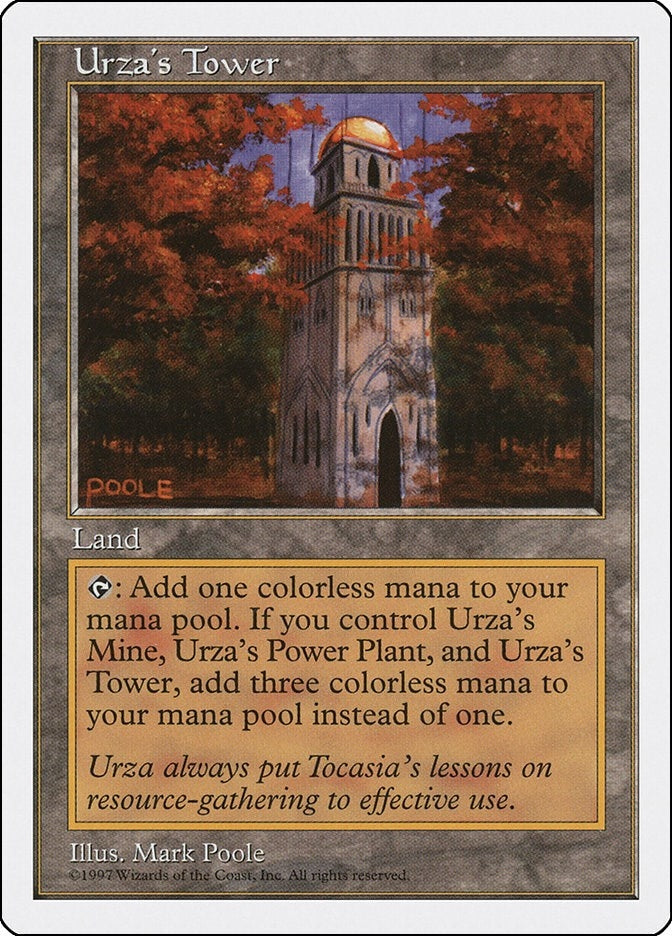 Image for Urza's Tower (Fifth Edition) (5ED) - Magic: The Gathering