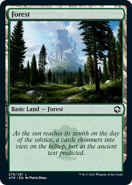 Image for Forest (278) (278) (AFR) - Magic: The Gathering