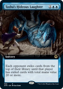 Image for Tasha's Hideous Laughter (Extended Art) (368) (AFR) - Magic: The Gathering