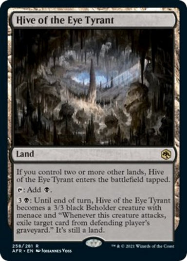 Image for Hive of the Eye Tyrant (258) (AFR) - Magic: The Gathering