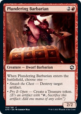 Image for Plundering Barbarian (158) (AFR) - Magic: The Gathering