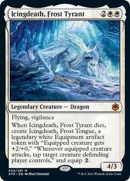 Image for Icingdeath, Frost Tyrant (20) (AFR) - Magic: The Gathering