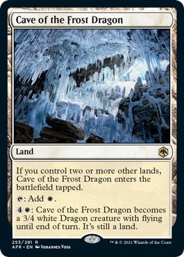 Image for Cave of the Frost Dragon (253) (AFR) - Magic: The Gathering