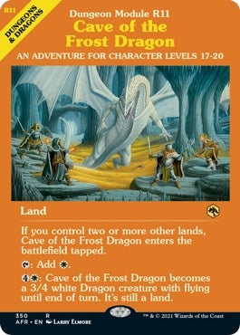 Image for Cave of the Frost Dragon (Dungeon Module) (350) (AFR) - Magic: The Gathering